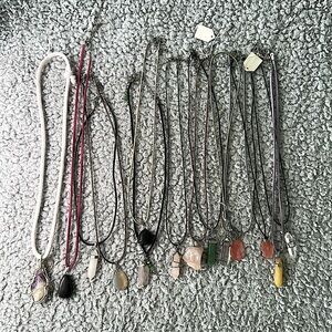 New Wholesale Bundle 12 Semi Precious Stone Necklaces